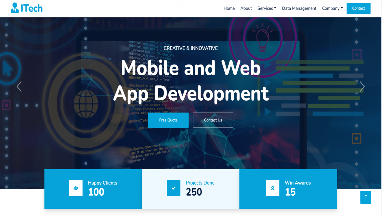 Download Website Template on Bootstrap 5 - Software and IT Company